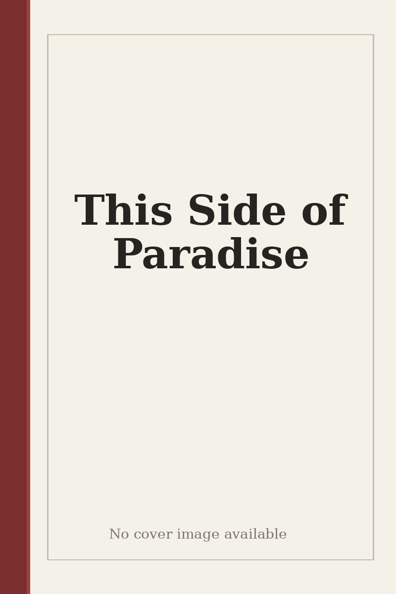 This Side of Paradise - no cover image available