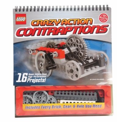 Lego Crazy Action Contraptions Book Kit (Klutz)