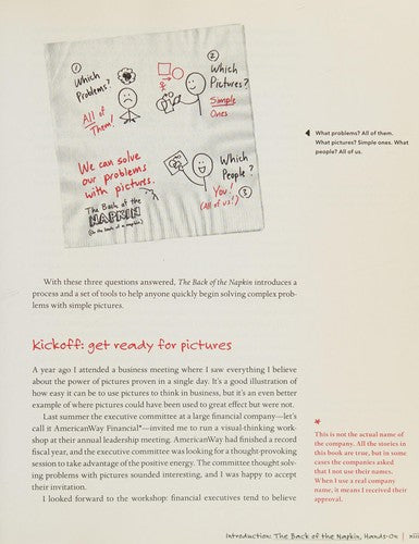 Unfolding the Napkin: The Hands-On Method for Solving Complex Problems with Simple Pictures