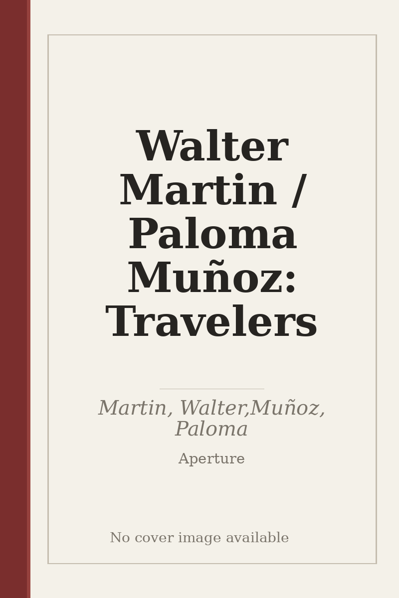 Walter Martin / Paloma Muñoz: Travelers - no cover image available