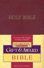 Kjv Gift Award Bible Burgundy: King James Version, Burgundy, Imitation Leather, Gift & Award