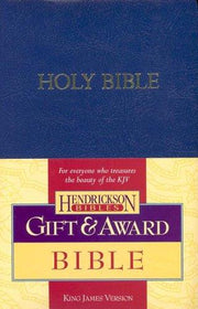 Kjv Gift Award Bible Blue: King James Version, Blue, Imitation Leather, Gift & Award