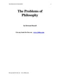 Problems of Philosophy