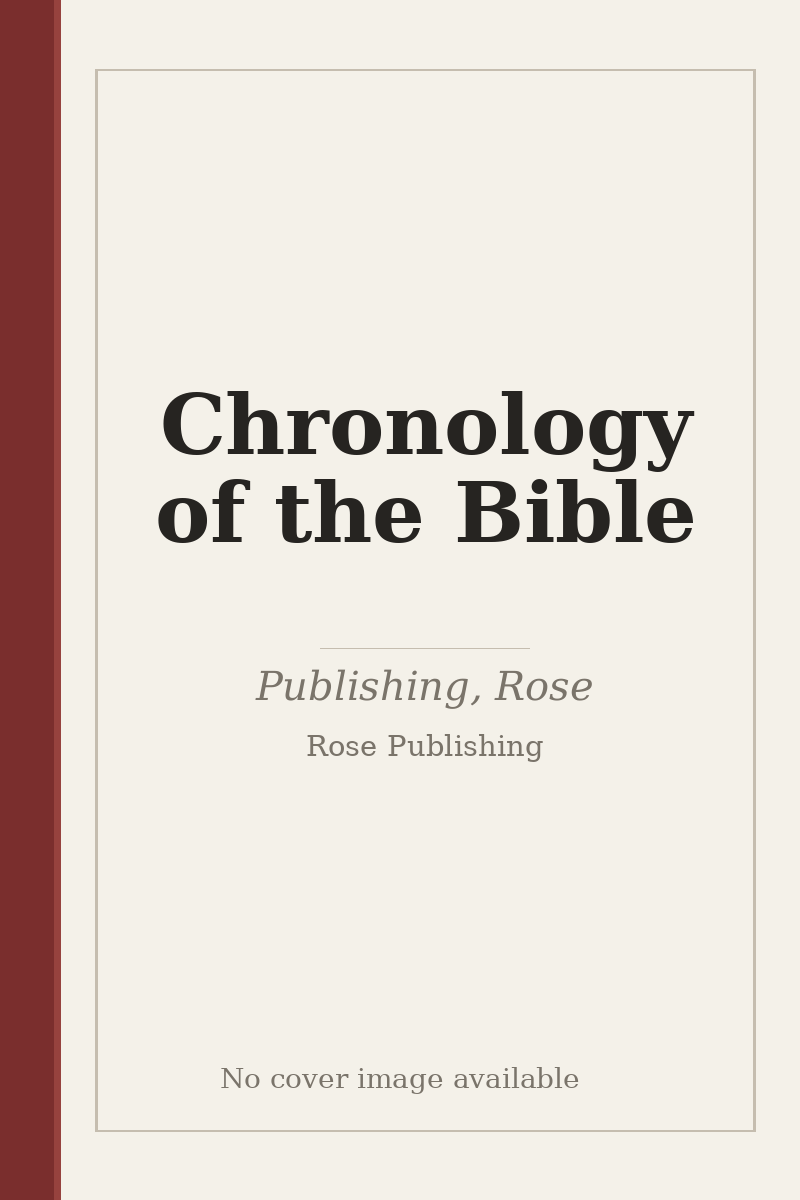Chronology of the Bible - no cover image available