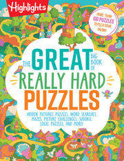 The Great Big Book of Really Hard Puzzles (Great Big Puzzle Books): Kid Tested by Mrs. Kooy's 4th-grade Students
