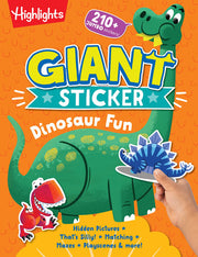 Giant Sticker Dinosaur Fun (Giant Sticker Fun)