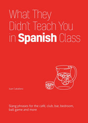 What They Didn't Teach You in Spanish Class: Slang Phrases for the Cafe, Club, Bar, Bedroom, Ball Game and More (Slang Language Books)