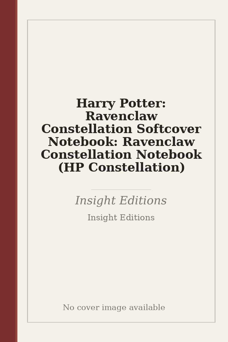 Harry Potter: Ravenclaw Constellation Softcover Notebook: Ravenclaw Constellation Notebook (HP Constellation) - no cover image available
