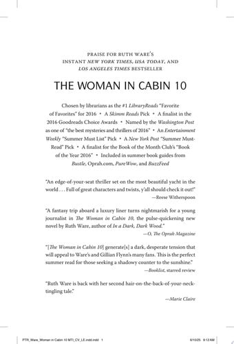 The Woman in Cabin 10 (Lo Blacklock)