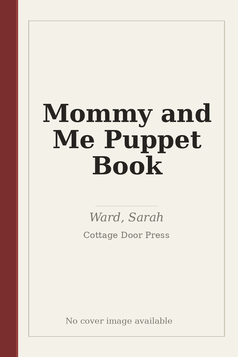 Mommy and Me Puppet Book - no cover image available