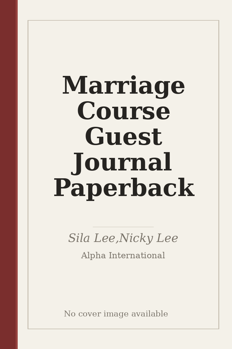 Marriage Course Guest Journal Paperback - no cover image available