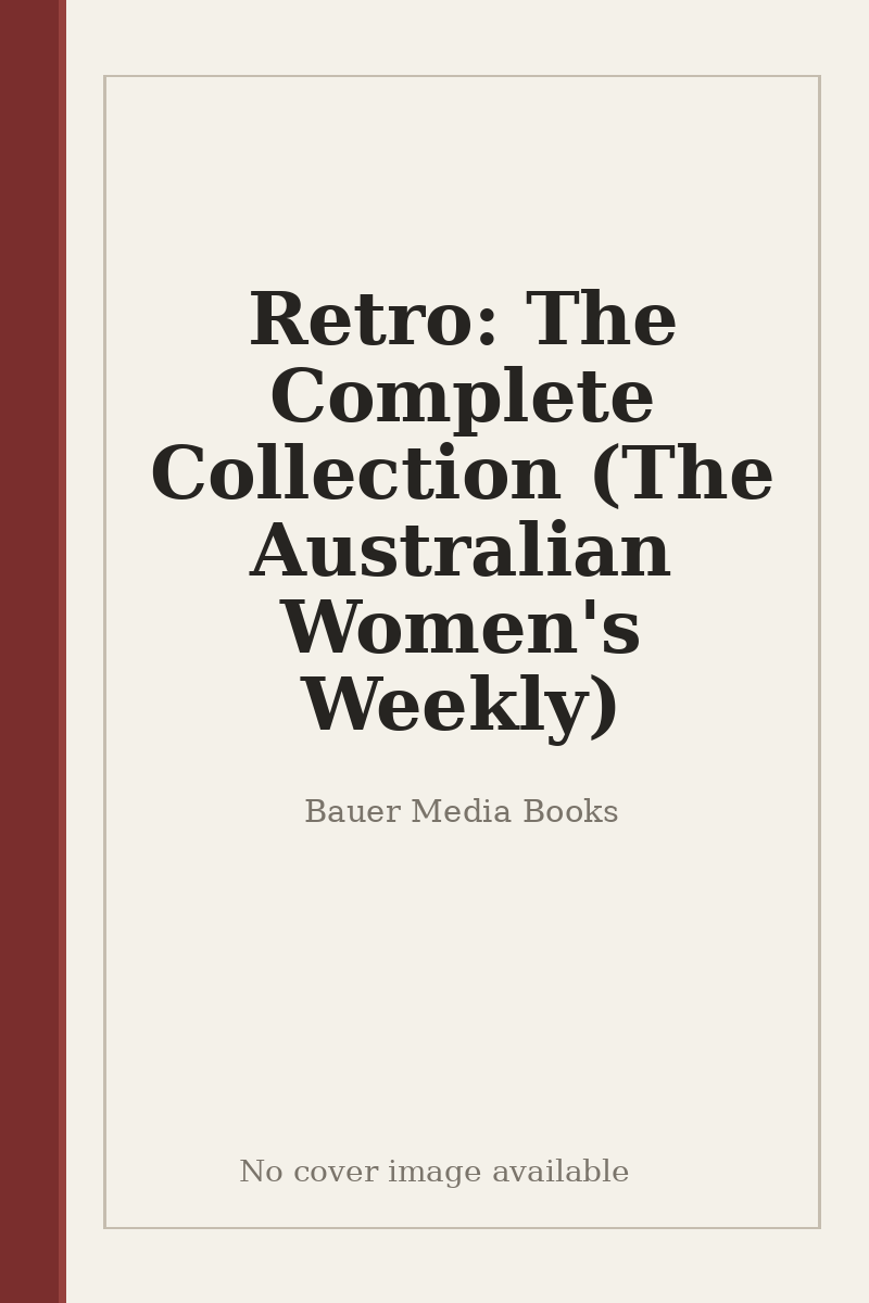 Retro: The Complete Collection (The Australian Women's Weekly) - no cover image available