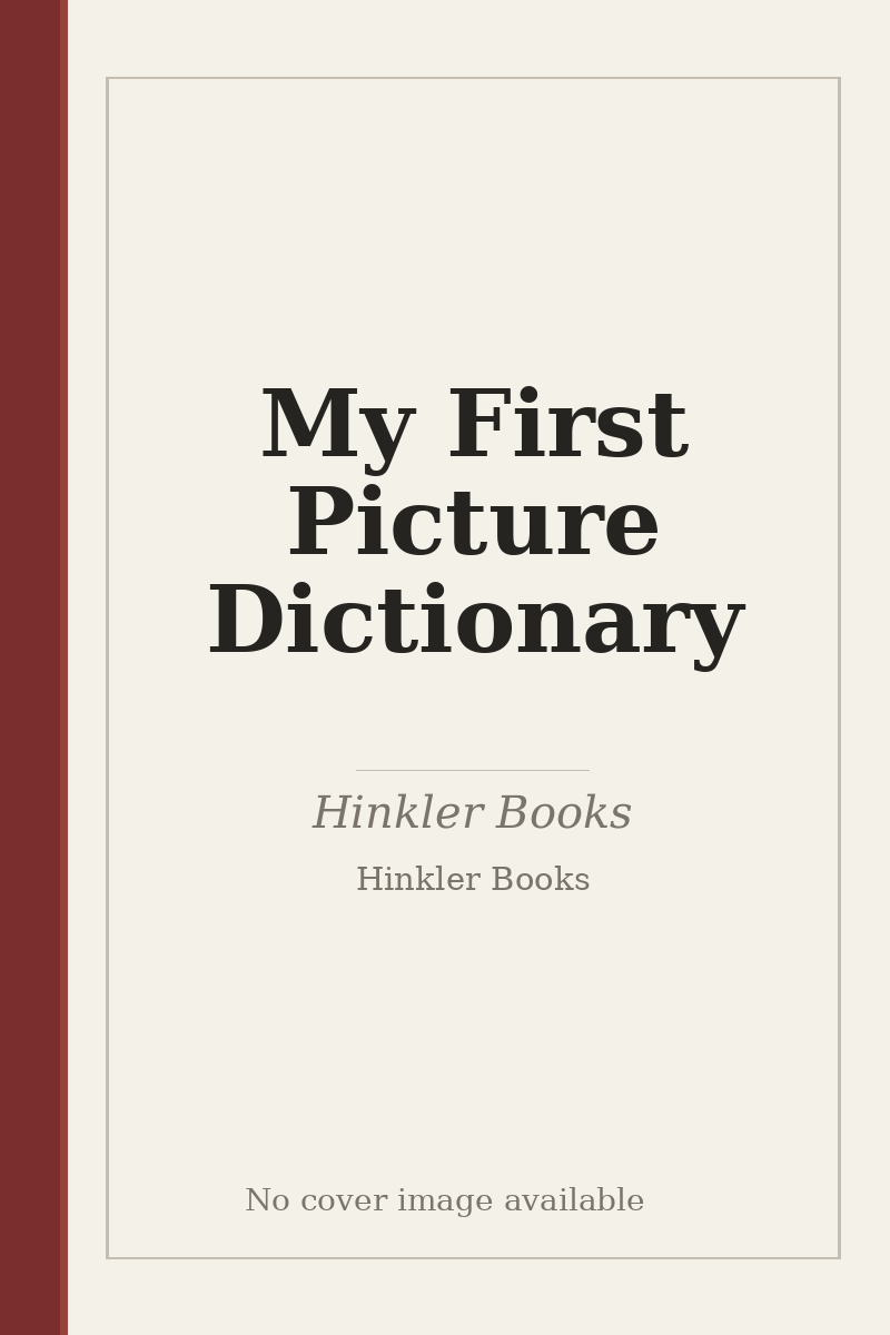 My First Picture Dictionary - no cover image available