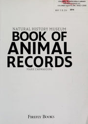 Natural History Museum Book of Animal Records