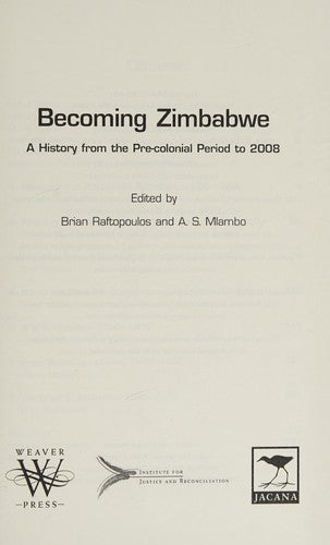 Becoming Zimbabwe