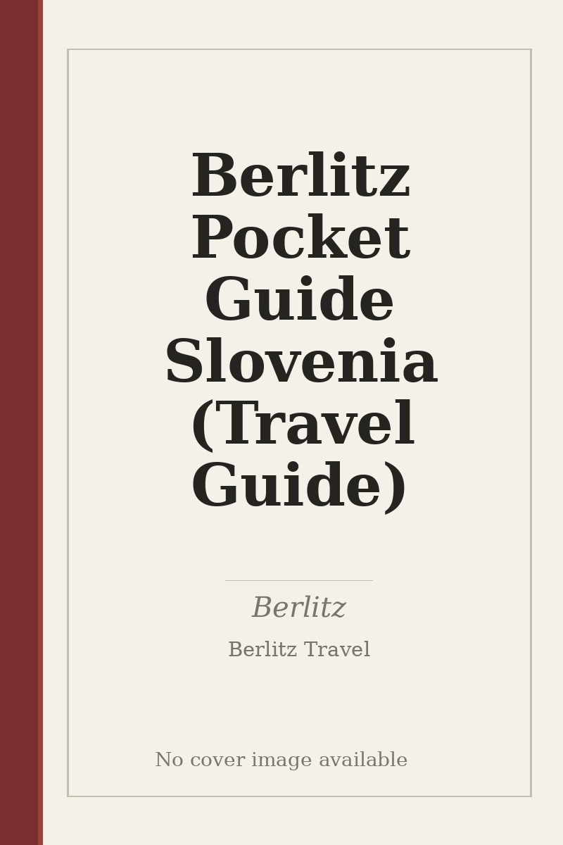 Berlitz Pocket Guide Slovenia (Travel Guide) - no cover image available