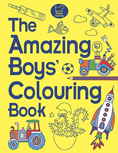 Amazing Boys' Colouring Book
