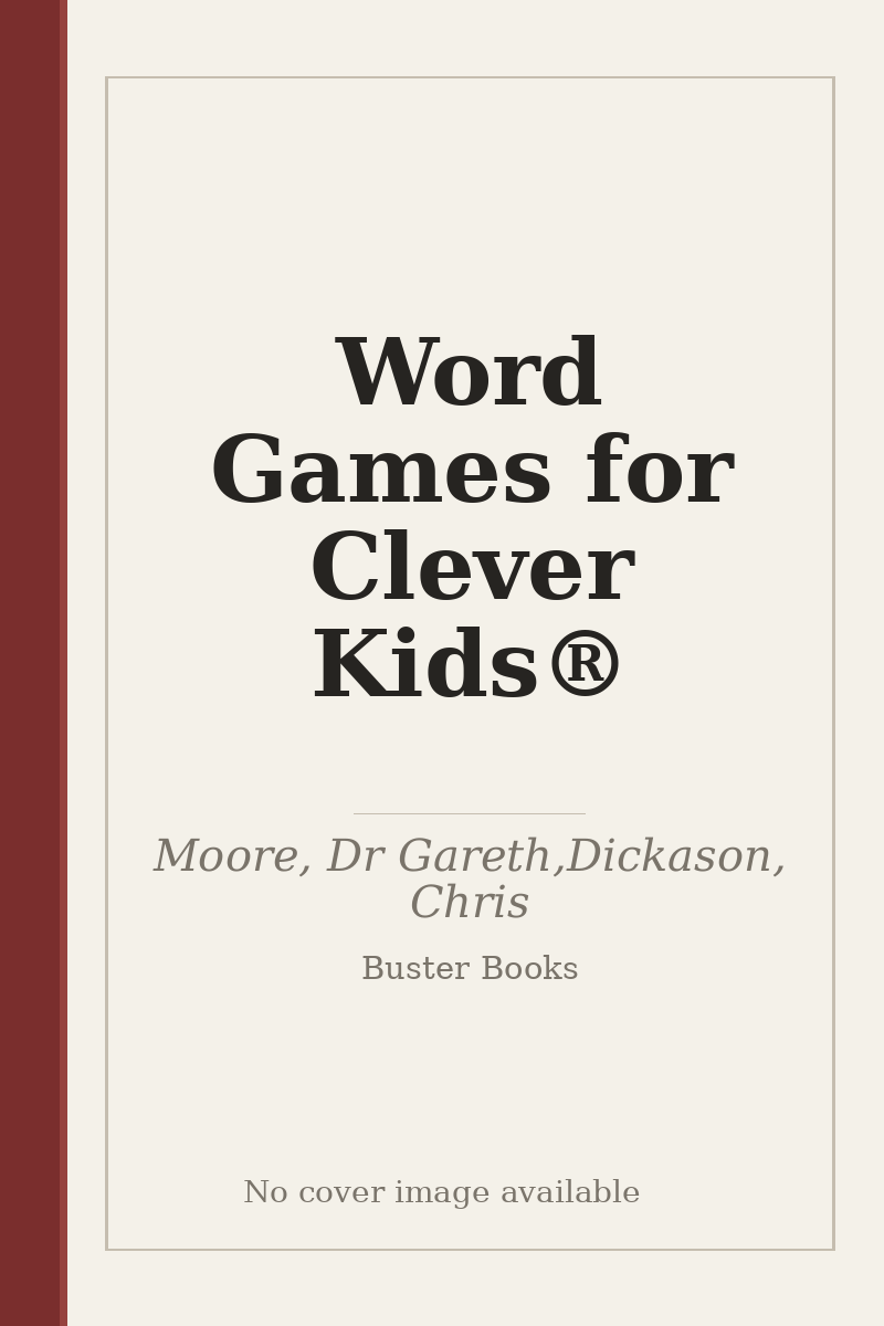 Word Games for Clever Kids® - no cover image available