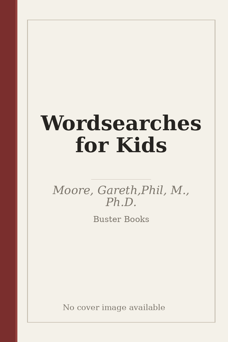 Wordsearches for Kids - no cover image available