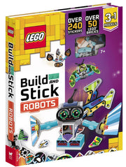 LEGO® Books: Build and Stick: Robots (LEGO® Build and Stick Activity Box)