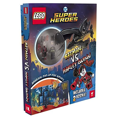 LEGO® DC Super Heroes™: Batman vs. Harley Quinn (with Batman™ and Harley Quinn™ minifigures, pop-up play scenes and 2 books) (LEGO® Minifigure Activity)