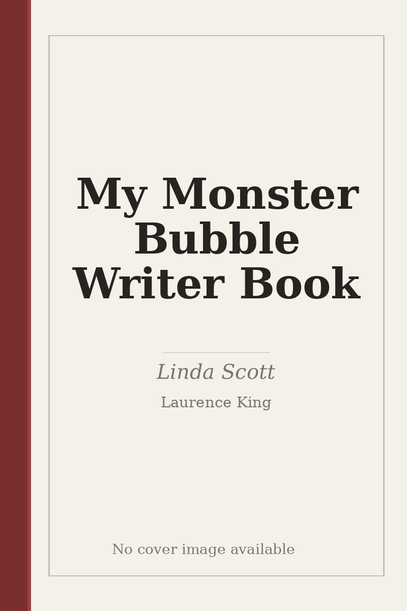 My Monster Bubble Writer Book - no cover image available