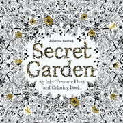 Secret Garden: An Inky Treasure Hunt and Colouring Book: 1 - Cover May Vary