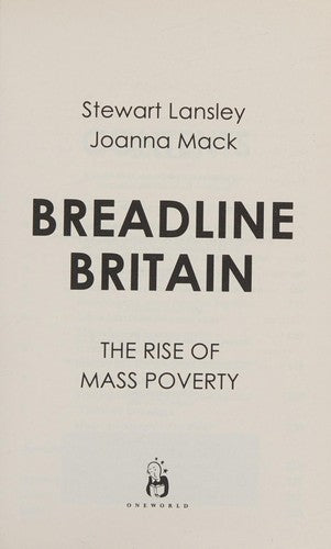 Breadline Britain: The Rise of Mass Poverty