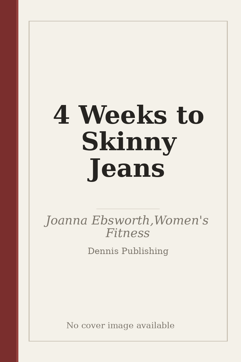 4 Weeks to Skinny Jeans - no cover image available