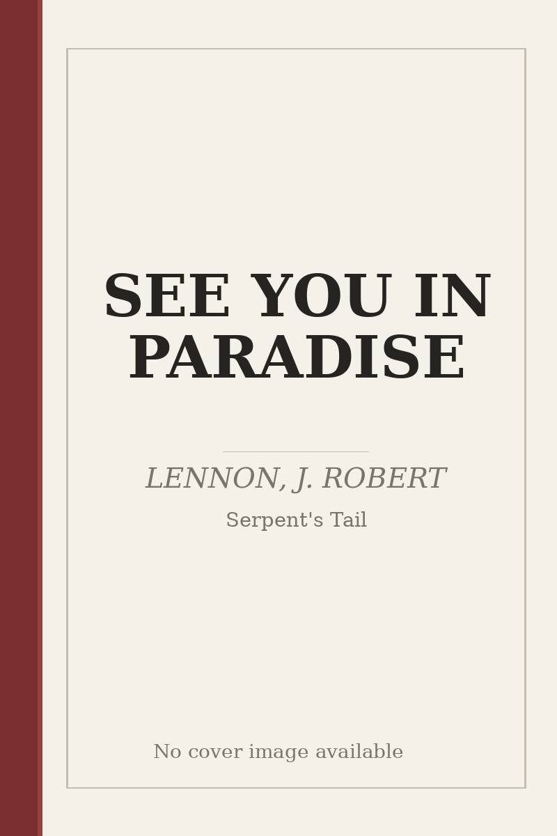 SEE YOU IN PARADISE - no cover image available
