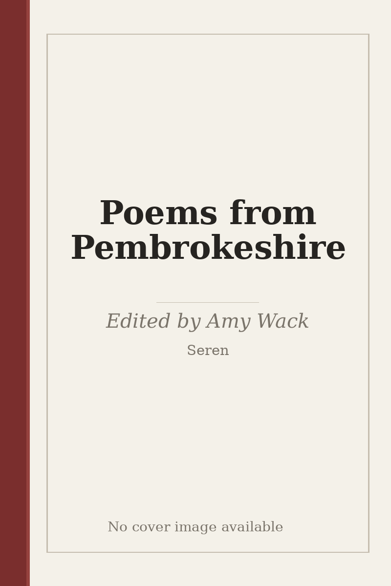 Poems from Pembrokeshire - no cover image available