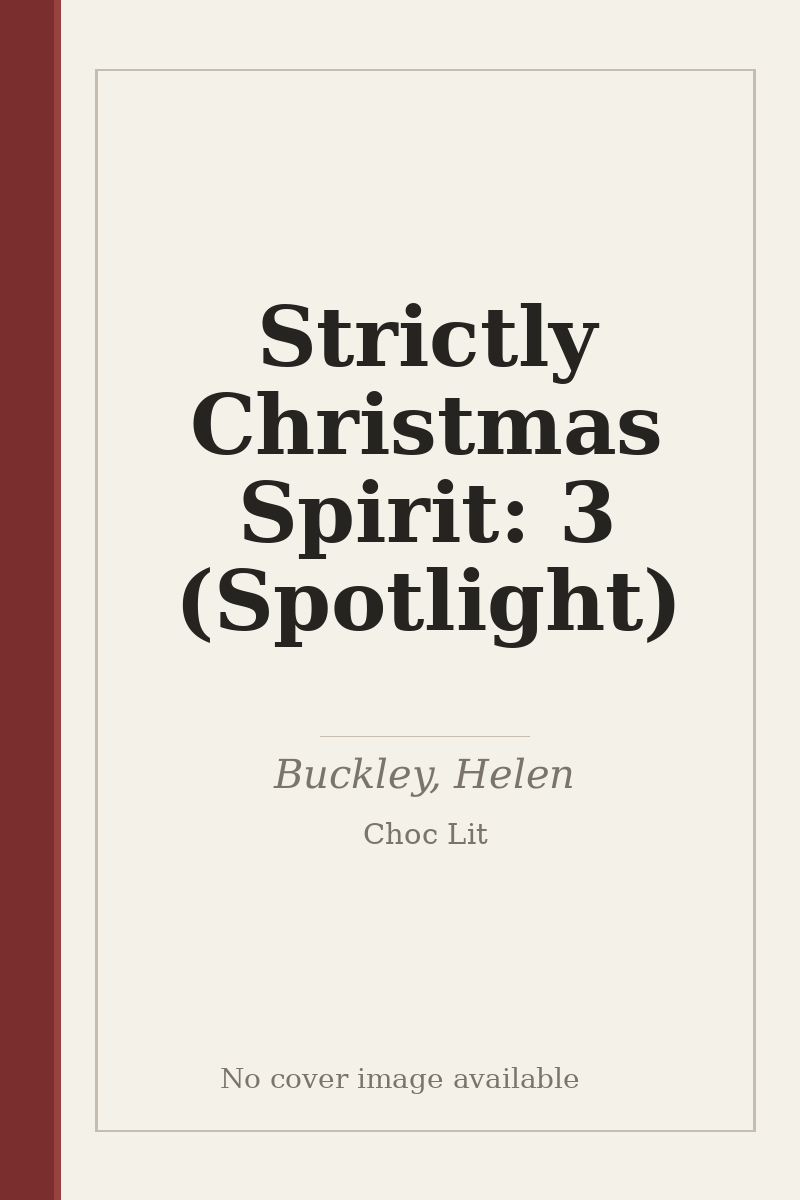 Strictly Christmas Spirit: 3 (Spotlight) - no cover image available