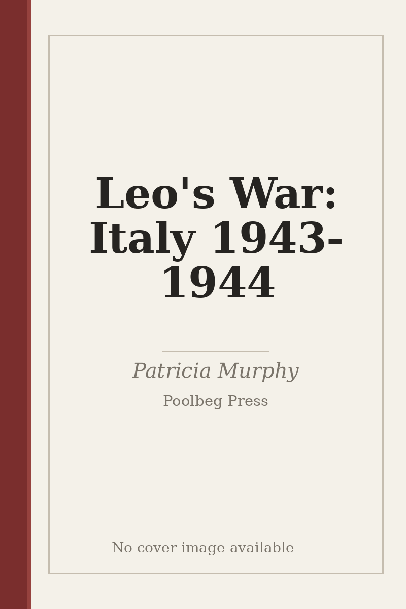 Leo's War: Italy 1943-1944 - no cover image available