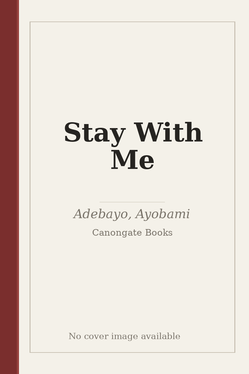 Stay With Me - no cover image available