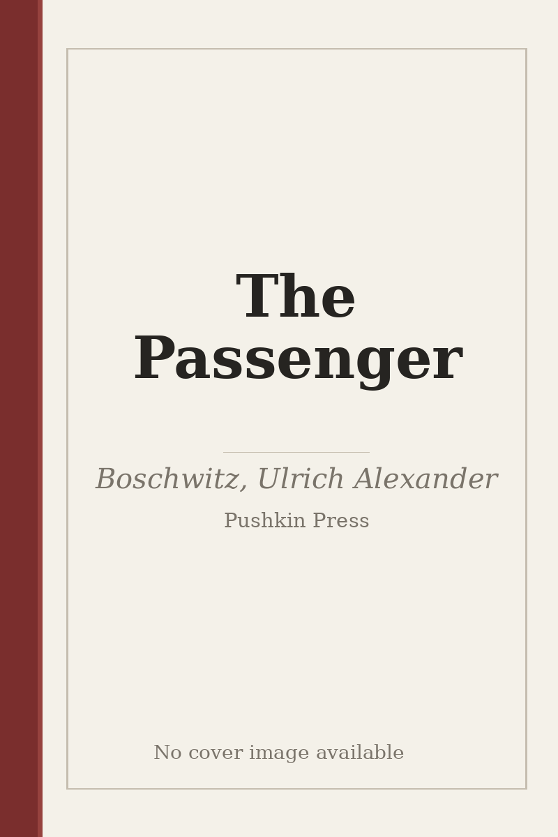 The Passenger - no cover image available