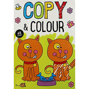 Copy and Colour Book