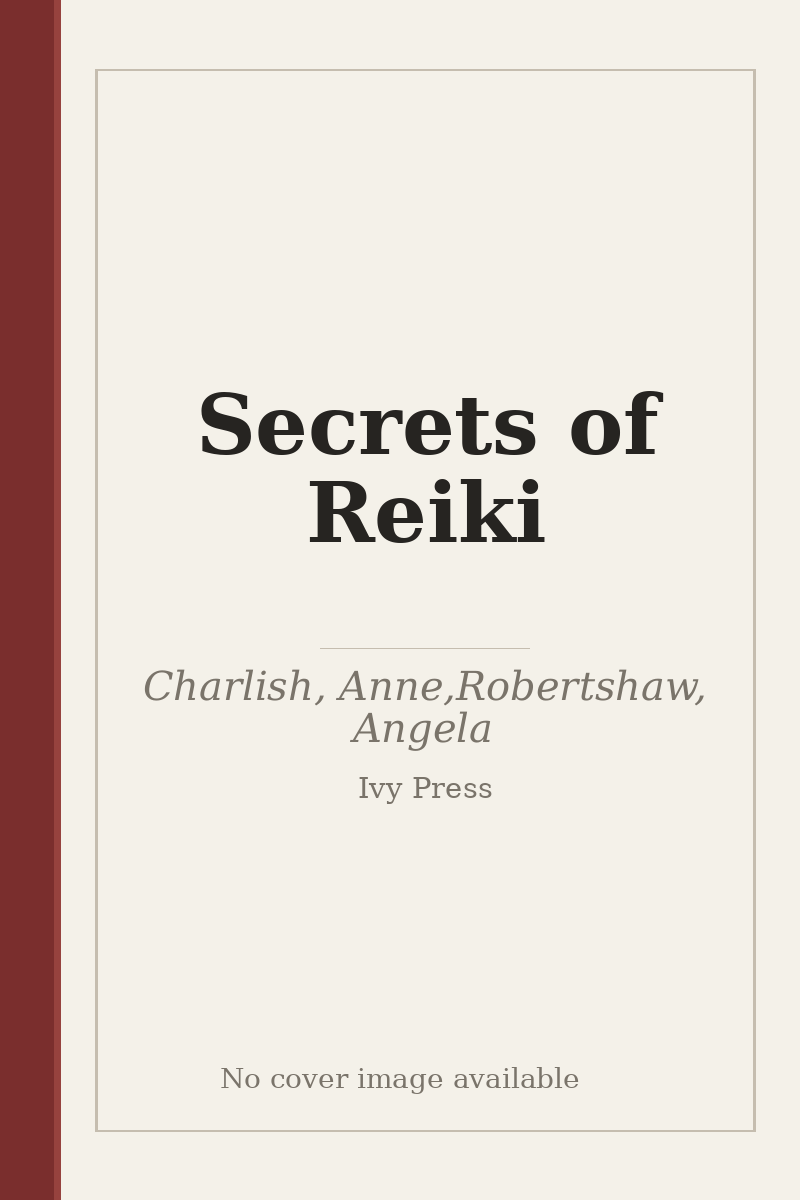 Secrets of Reiki - no cover image available