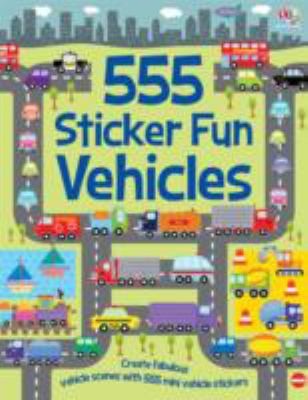 555 Vehicles (555 Sticker Fun)