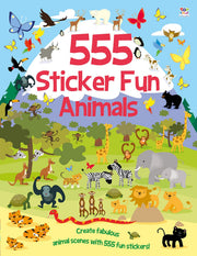 555 Animals (555 Sticker Fun)
