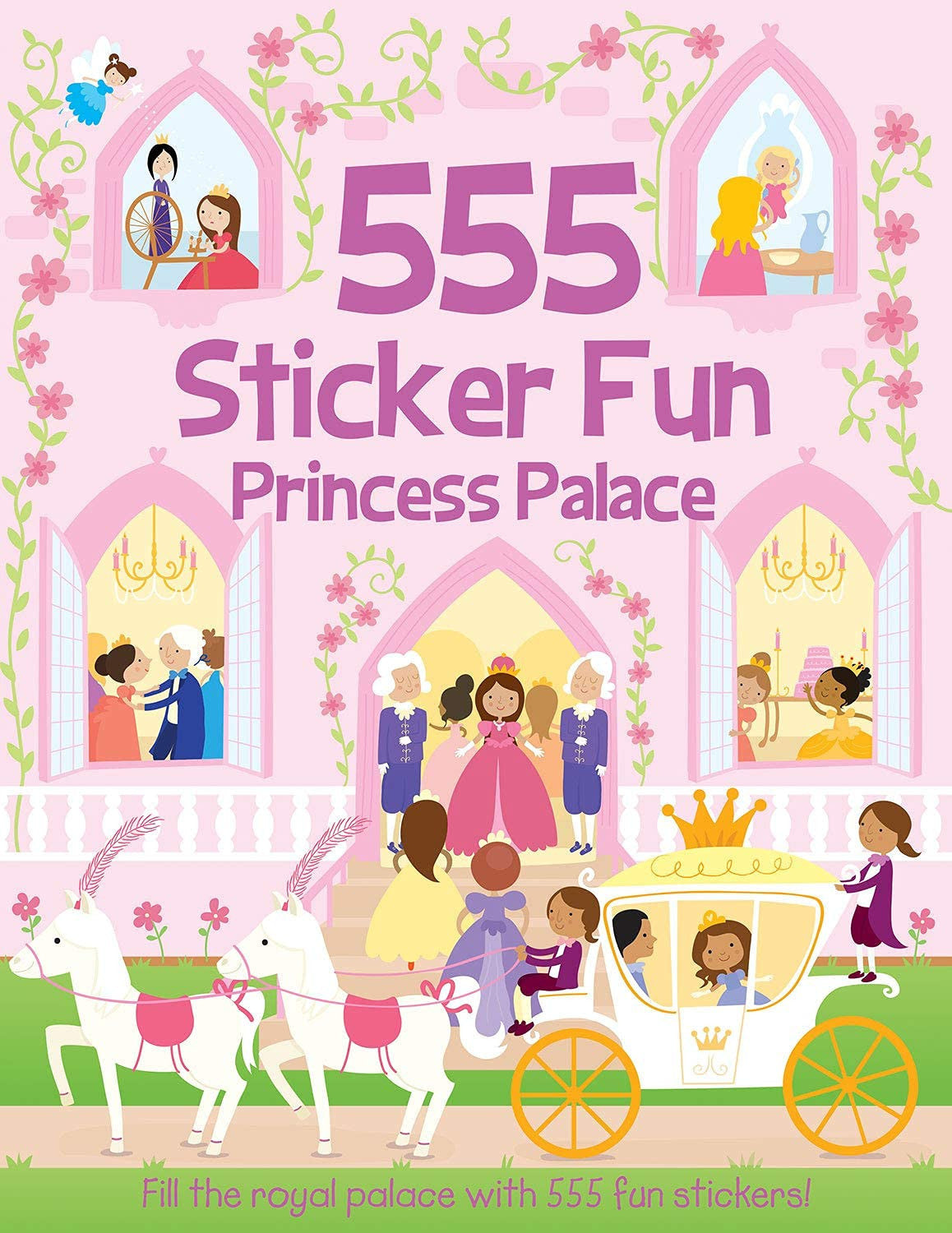 555 Princess Palace (555 Sticker Fun)