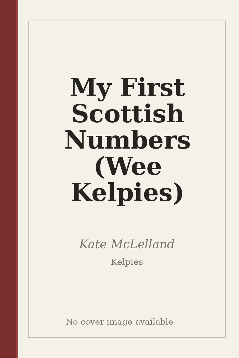 My First Scottish Numbers (Wee Kelpies) - no cover image available