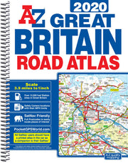 GB Road Atlas 2020 A4 SPIRAL