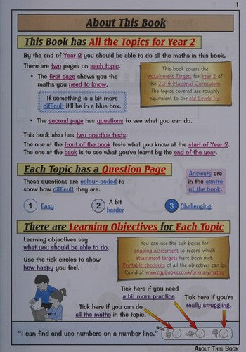 KS1 Maths Year 2 Targeted Study & Question Book (CGP Year 2 Maths)