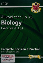 A-Level Biology: AQA Year 1 & AS Complete Revision & Practice with Online Edition