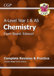 A-Level Chemistry: Edexcel Year 1 & AS Complete Revision & Practice with Online Edition: superb for the 2023 and 2024 exams