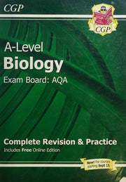 A-Level Biology: AQA Year 1 & 2 Complete Revision & Practice with Online Edition (CGP A-Level Biology)