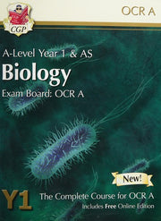 A-Level Biology for OCR A: Year 1 & AS Student Book with Online Edition (CGP A-Level Biology)