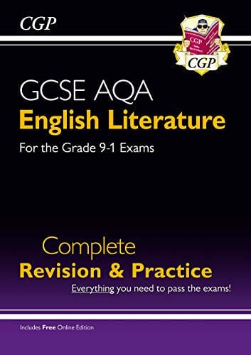 GCSE English Literature AQA Complete Revision & Practice - includes Online Edition: for the 2026 and 2027 exams (CGP GCSE English)