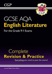 GCSE English Literature AQA Complete Revision & Practice - includes Online Edition: for the 2026 and 2027 exams (CGP GCSE English)