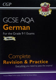 GCSE German AQA Complete Revision & Practice: with Online Edition & Audio (For exams in 2025) (CGP AQA GCSE German)